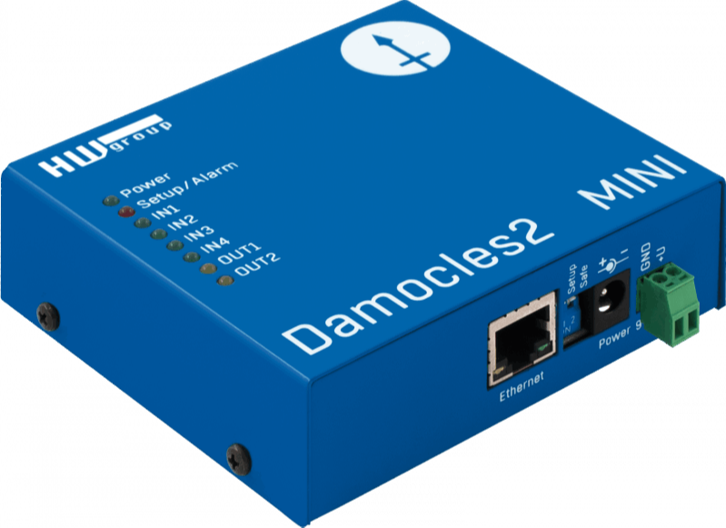 Damocles2 MINI controlls I/O by Ethernet